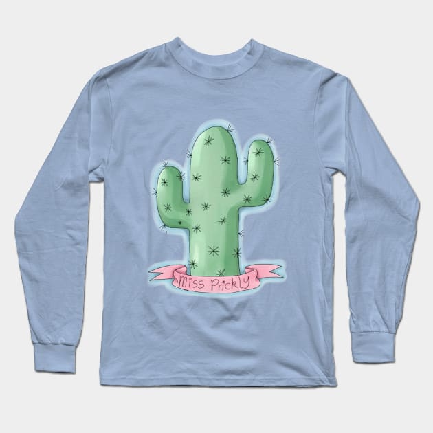 Miss Prickly Long Sleeve T-Shirt by Lala Mew